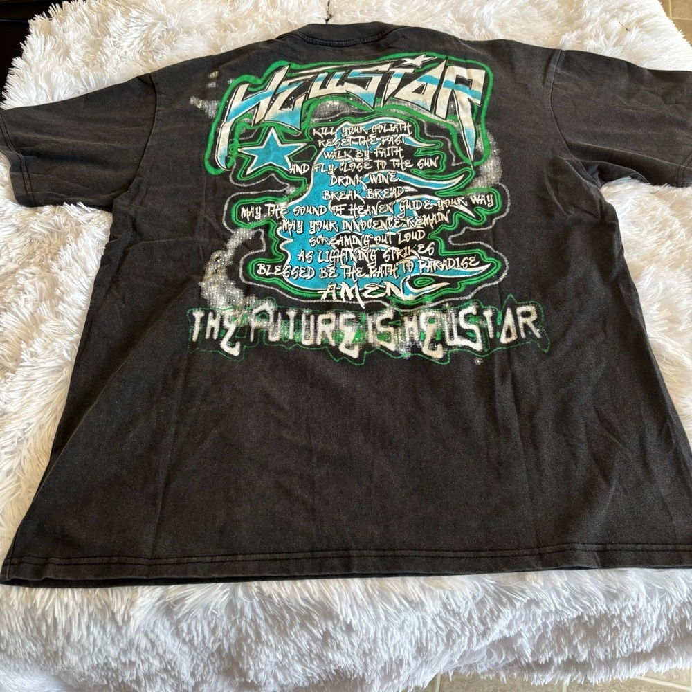 *HELLSTAR* The Future T-Shirt *BLACK* NFC TAG SIZE L (BRAND NEW) - Picture 7 of 7